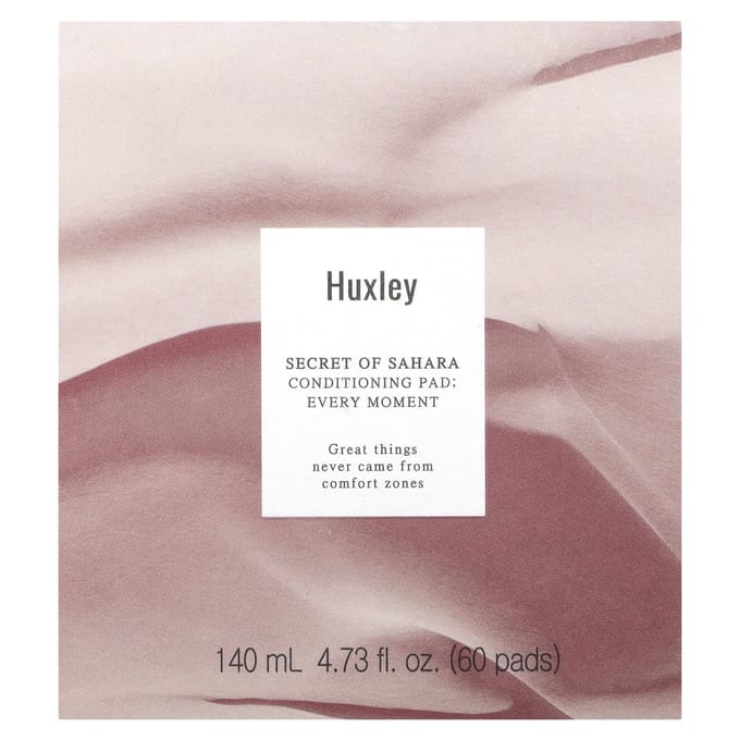 Huxley, Secret of the Sahara, Conditioning Pads, 60 sheets, 4.73 fl oz (140 ml)