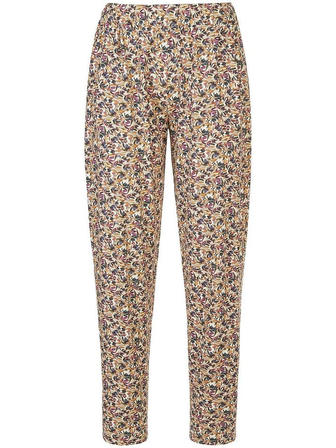 Enkellange bandplooibroek 100% katoen Van Green Cotton multicolour