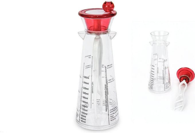 Quttin Dressing shaker - Vinaigrette Shaker - (7,8 x 21,5 cm)
