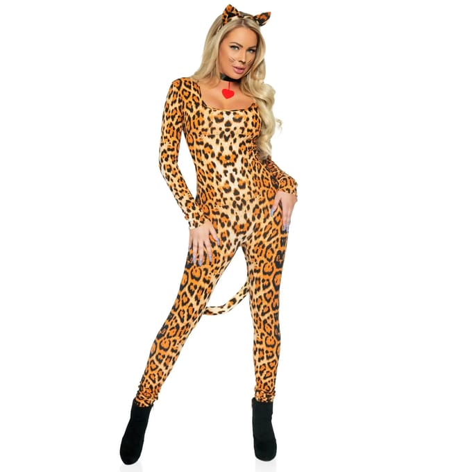 Dames jumpsuit Leg Avenue Cougar