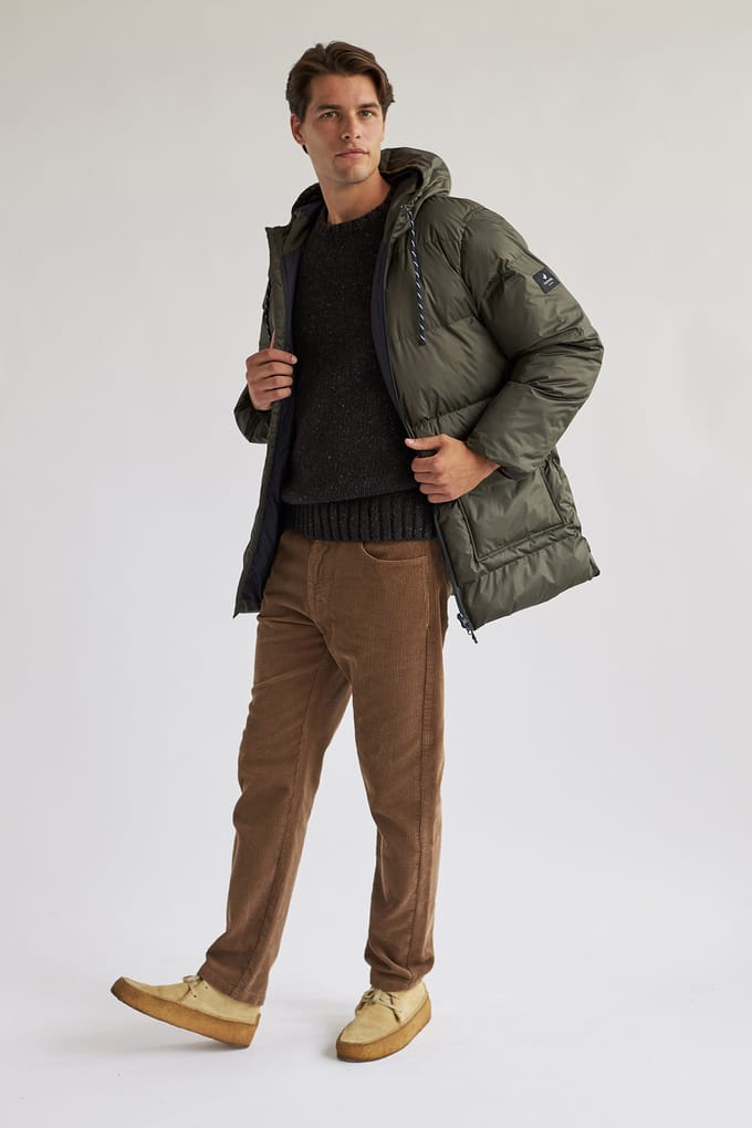 TWOTHIRDS Leinster - Khaki Taglia: M | Giacche invernali Outlet | Uomo | Marrone