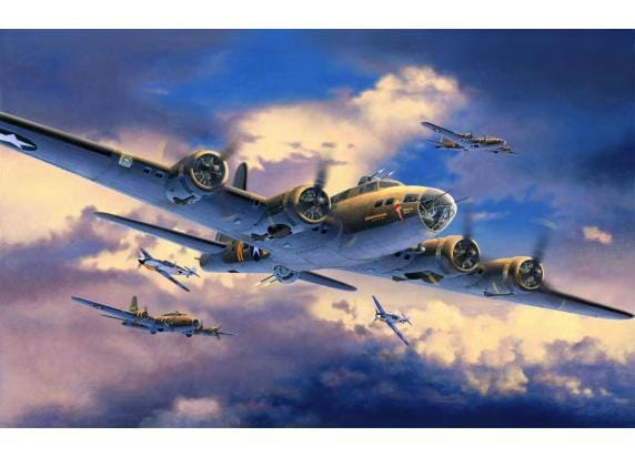 Revell Modelbouwpakket Militaire voertuigen - 04279 B-17F Memphis Belle Plastic - 1:72 - Modelbouw
