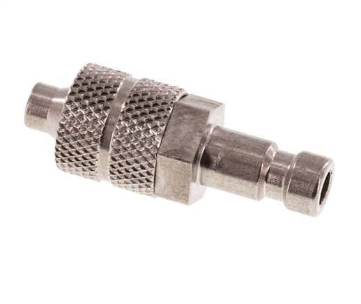 RVS DN 2.7 (Micro) Luchtkoppeling Insteeknippel 4x6 mm Push-On - CLP2-N-S-4
