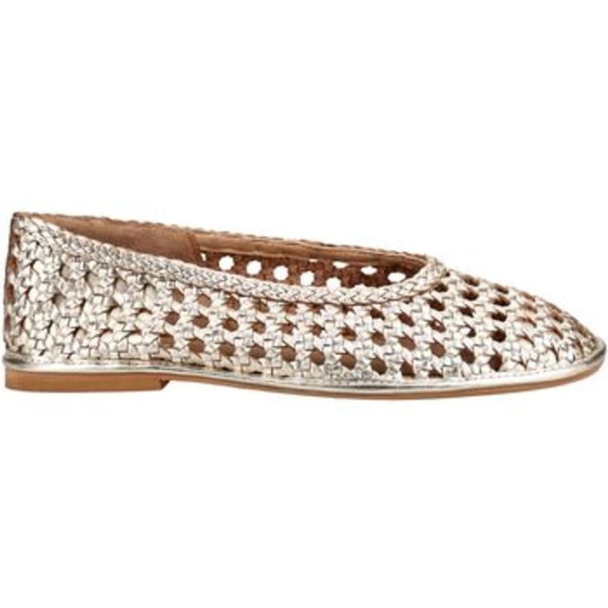 Ballerina's Gioseppo Embeya Shoes - Platinum