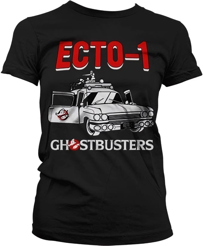 Ghostbusters Dames Tshirt -L- Ecto-1 Zwart
