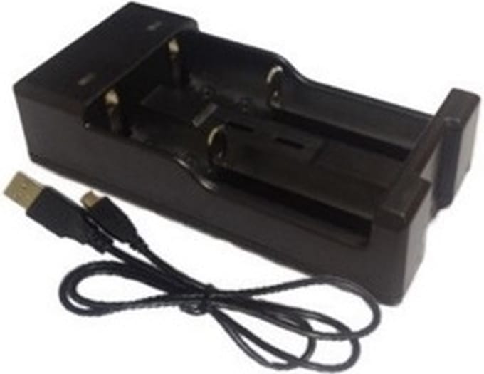 18650 & 14500 USB batterij lader