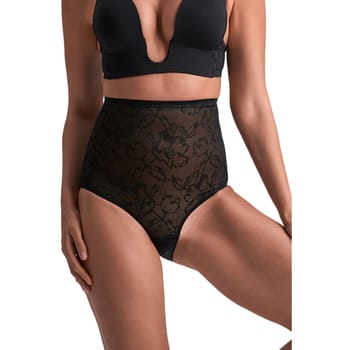 Shapewear Bye Bra Ultra hoge taille kanten shapewear slip Lacy