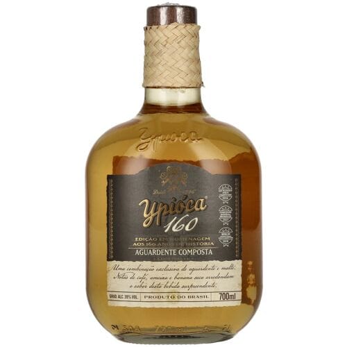 Ypióca 160 Aguardente Composta com Malte 39% Vol. 0,7l in geschenkverpakking