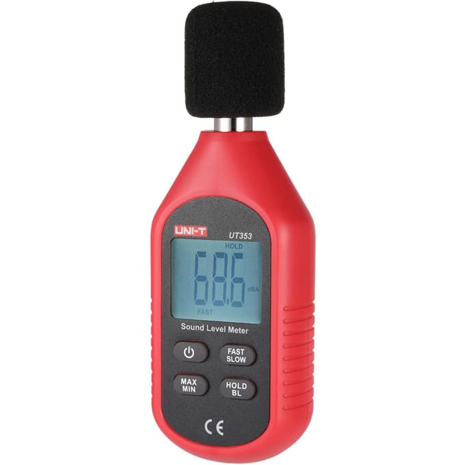 UNI-T UT353 Mini LCD-scherm Digitale geluidsniveaumeter Geluidsmeetinstrument Decibel