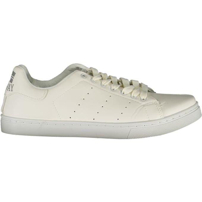 Noorwegen 1963 Witte Polyurethaan Heren Sneakers