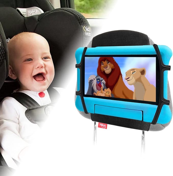 Auto Hoofdsteun Siliconen Tablet Houder voor Kinderen Achterbank - Universeel - Tablethouder