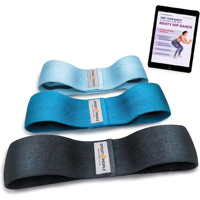 Weerstandsband set Sport2people Booty Hip