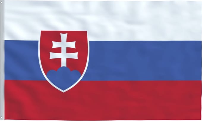 La Dolce Vita - Vlag Slowakije 90x150 cm