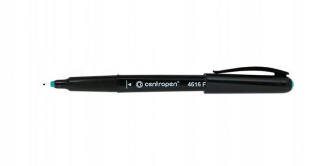 Centropen Groene Permanente Marker 0,6mm - Sneldrogend & Vervaagt Niet