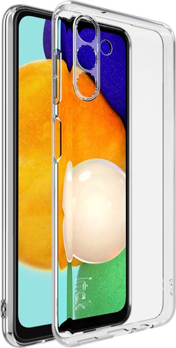 Lunso - Geschikt voor Samsung Galaxy A04s - TPU Backcover hoes - Transparant