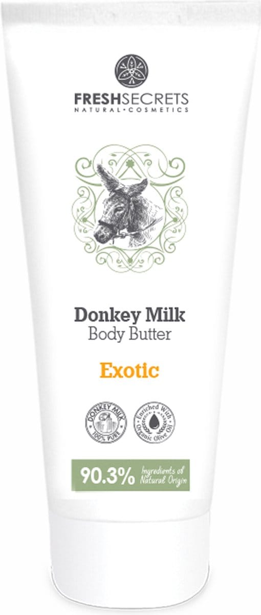 Fresh Secrets Body Butter Ezelinnenmelk & Exotic Fruit 200ml