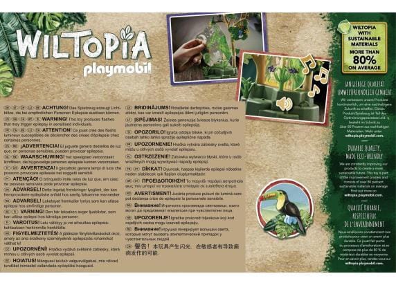 PLAYMOBIL Wiltopia Regenwoud nachtlamp - 71009