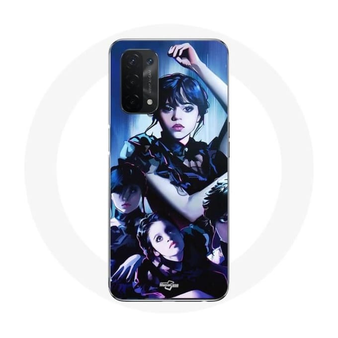 Oppo A54 5G hoesje woensdag woensdag Addams
