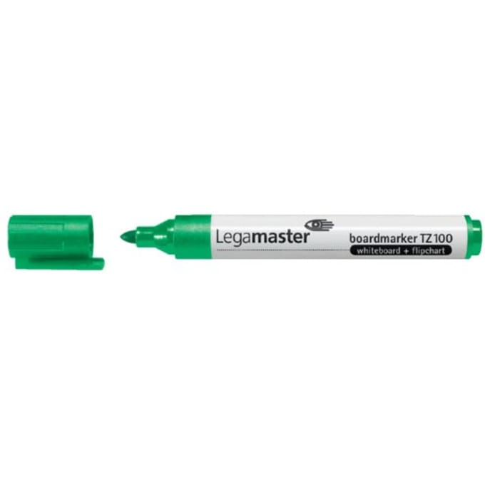 Whiteboardmarker Legamaster TZ 100 rond 1.5-3mm groen
