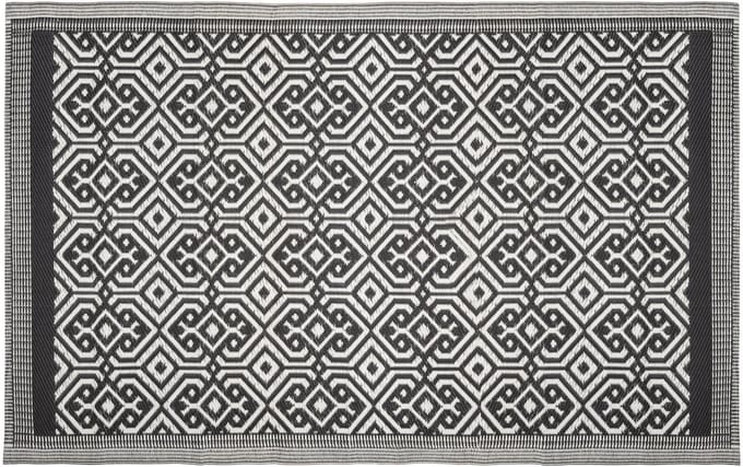 Atmosphera Buitentapijt/Campingkleed - 120x180cm - Zwart