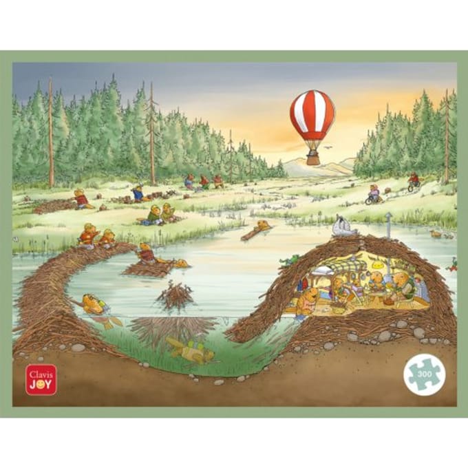 Puzzel Welkom thuis Bever!