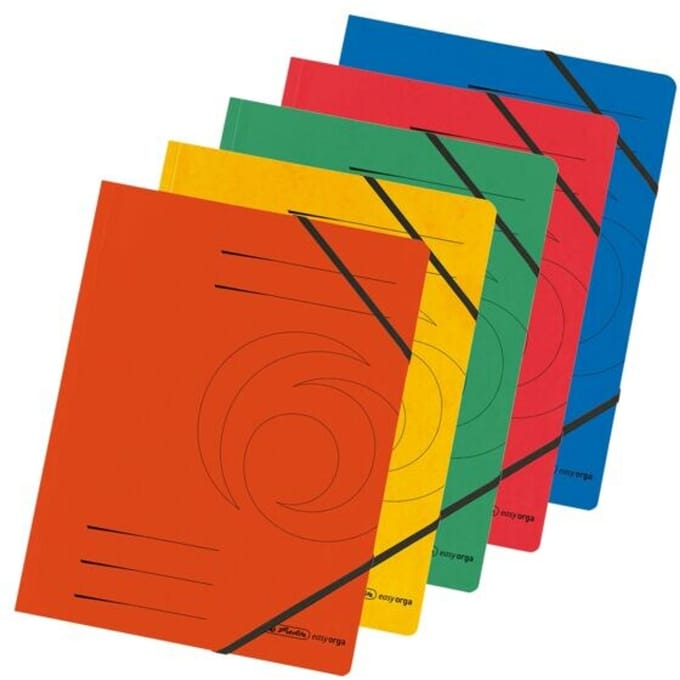 Hoekspannermap A4 Quality extra sterk kwaliteitskarton 5 stuks