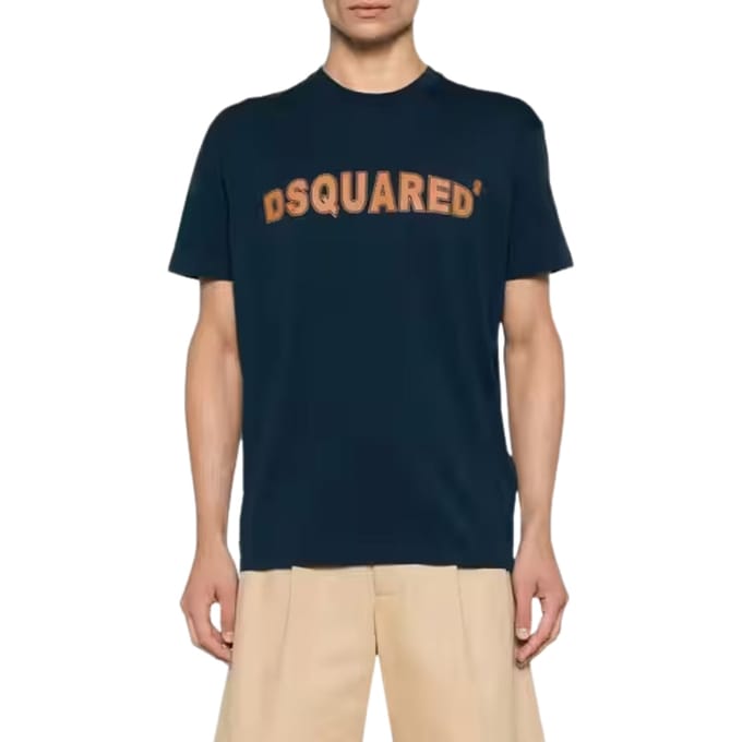 Dsquared2 Cool Fit Blauw Marine T-shirt