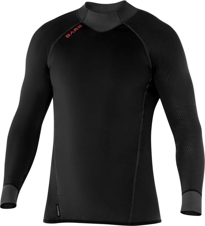 Bare ExoWear Top - Heren - Zwart - ML