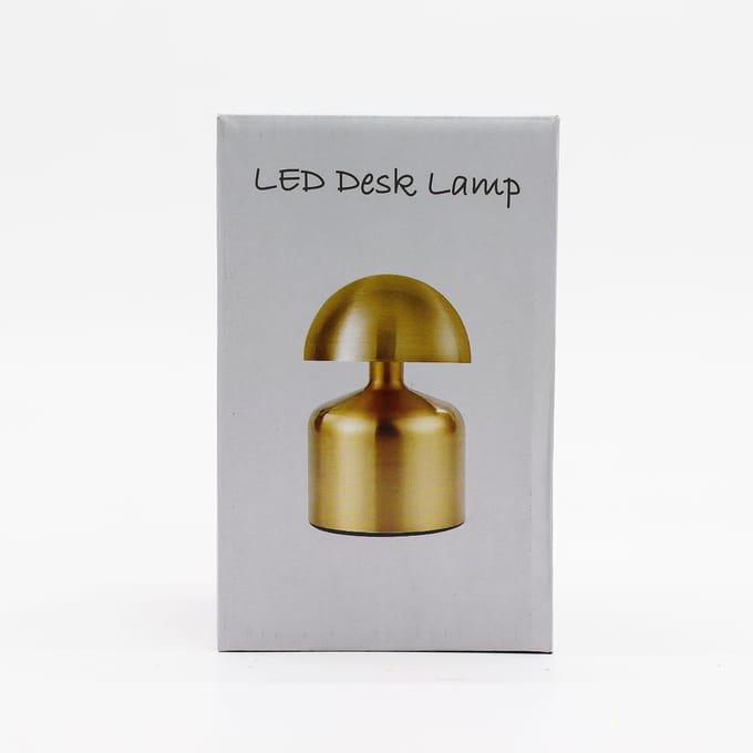 Touch Lamp - Flat Mushroom Bronze- USB (C) - Rechargable