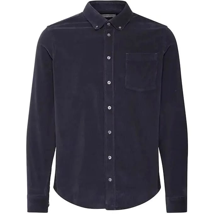 Casual Friday CFAnton LS BD baby cord shirt Heren Overhemd - Maat S