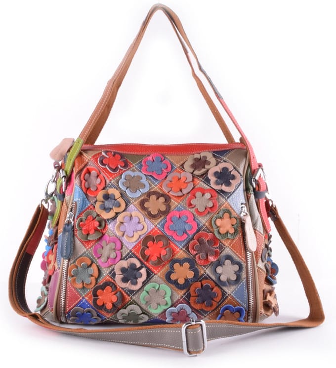 Giuliano handtas Noelani - Multikleur - Dames - Made in Italy