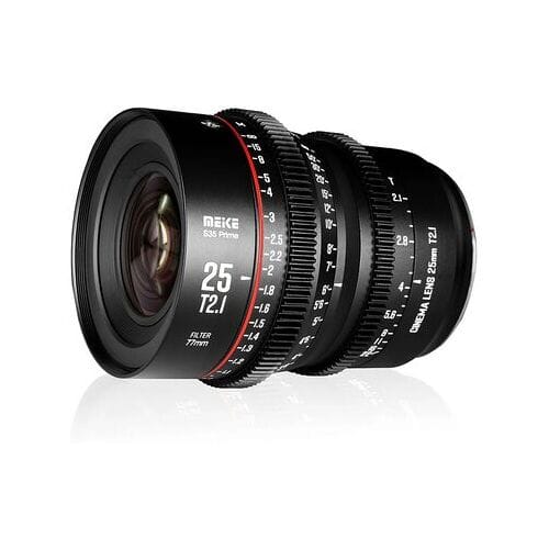 Meike Super 35 Prime cinema-objectief 25mm T2.1  Canon EF