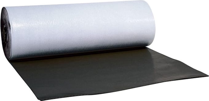 Pandser 37cm x 5m FASTFLASH® Loodvervanger zwart - WKFEP250-0371