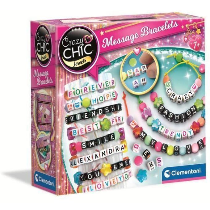 Clementoni Crazy Chic - Armbanden met een Boodschap