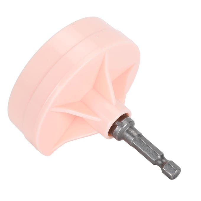 Breimachine Adapter Quick Knit Vervangbare Haakmachine Adapter met Zeskantbit DIY Naald roze