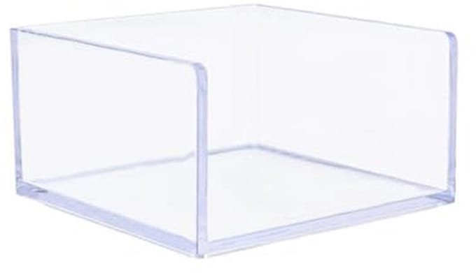 Acryl Sticky Note Houder - Transparante Memo Dispenser voor Kantoor en Thuis
