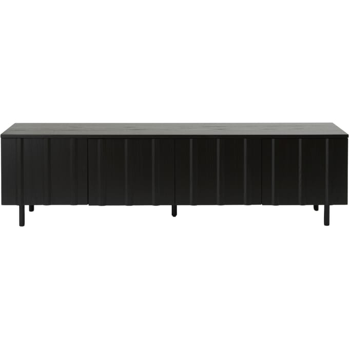 Normann Copenhagen Rib Dressoir Laag - soft black