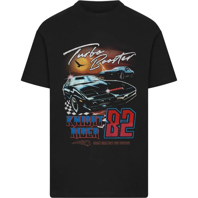 T-shirt Merchcode Knight Rider Turbo Booster