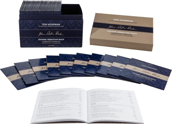 Complete Bach Cantatas Vol. 1-22 (Box Set) - Ton Koopman