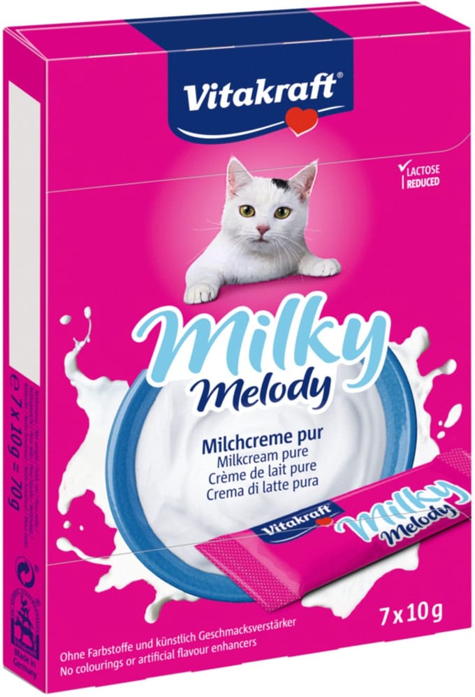 Vitakraft Pure - Kattenmelk - Milky Melody - 7 x 10gr