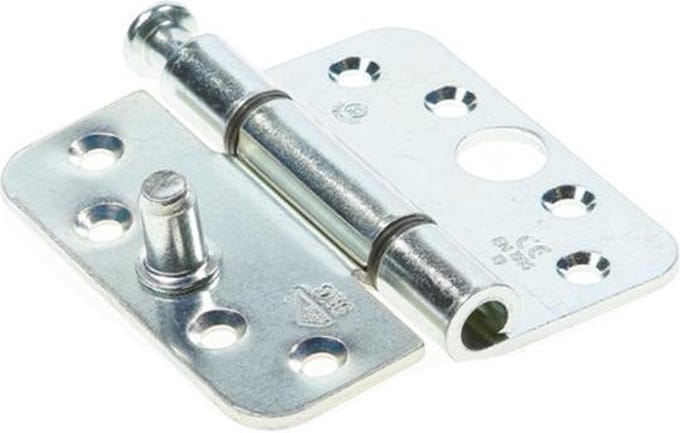 BSW VRD818GV Kogellagerscharnier - Los gegalvaniseerd - 89x89mm