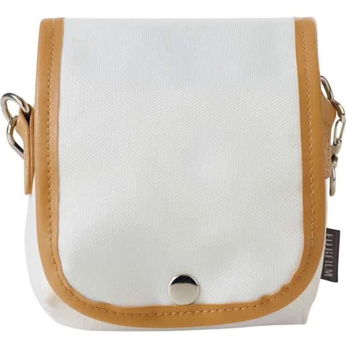 Fujifilm Instax Mini tas (wit) - Geschikt voor Instax Mini 8 &amp; 9 - met draagband