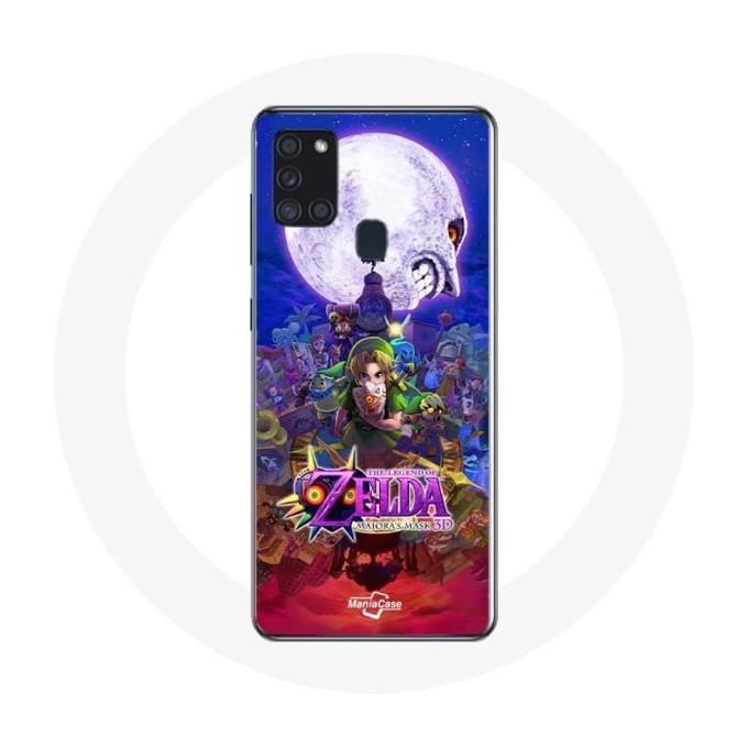 Samsung Galaxy A21S hoesje Zelda Majora's Masker 3D