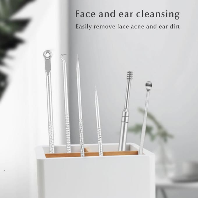 26Pcs Nail Clipper Set Multifunctional Waterproof Portable Easy to Use Nail Manicure Trimmer Tool roze