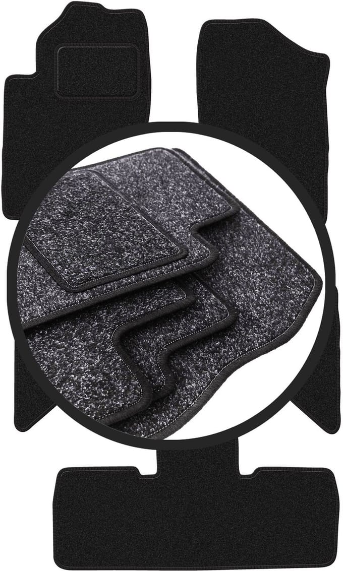 ANTHRA automatten voor: Nissan Pathfinder 7-zitter (vóór facelift) (2005-2010)
