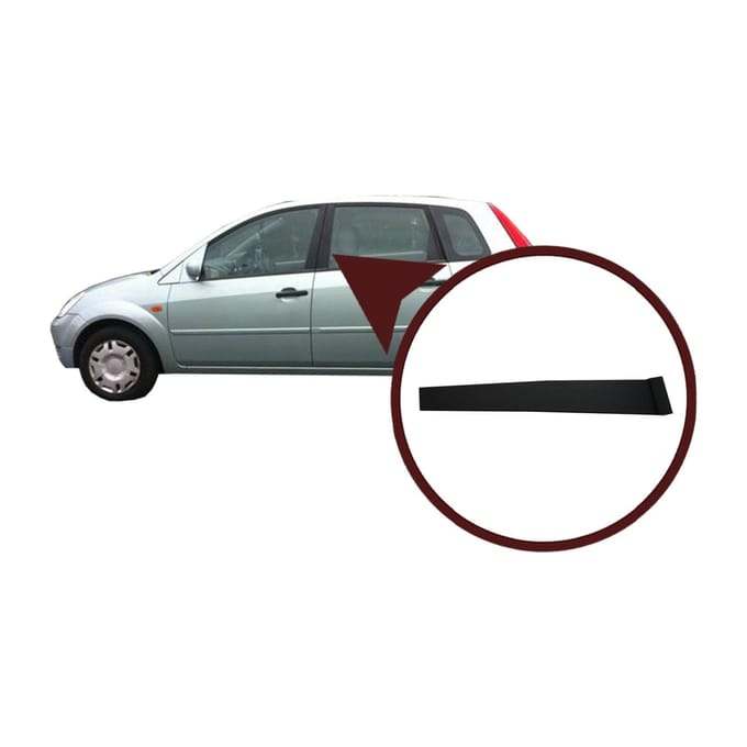 Garniture de montant de porte arrière gauche BDP873 2S61A25459AN pour Ford Fiesta 5