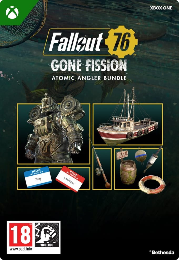 Fallout 76: Atomic Angler Bundle Add-on - Xbox One Download