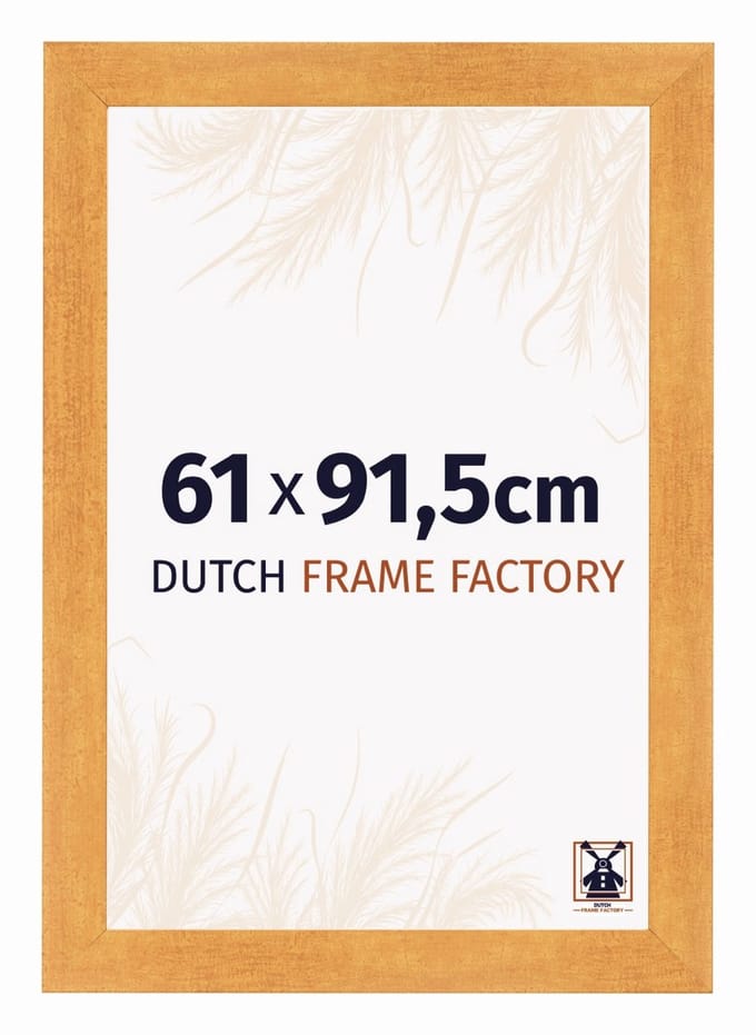 Fotolijst 61x91,5 cm - MDF - Oranje - Praag