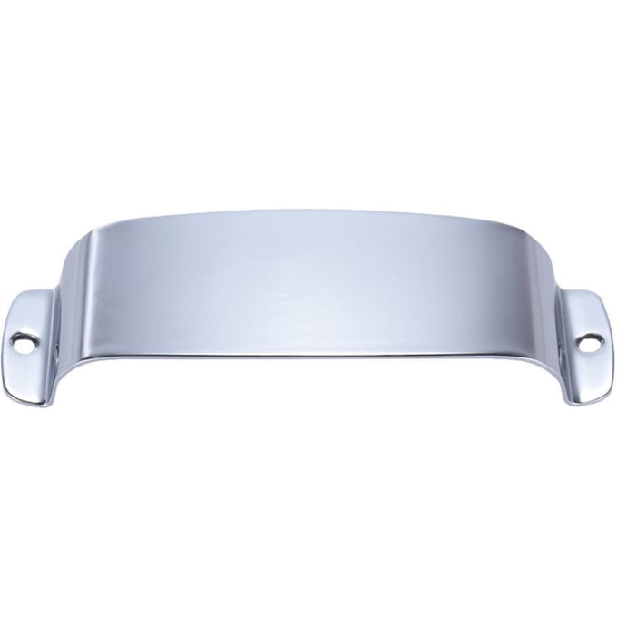 Protecteur de couvercle de micro en acier chromé, pour remplacement de pièce de guitare basse électrique Jazz Bass argenté