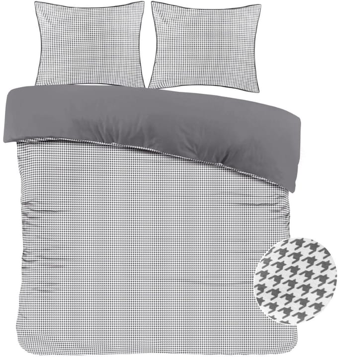 Papillon Joep Dekbedovertrek - Lits-jumeaux - 240x200/220 cm - antraciet